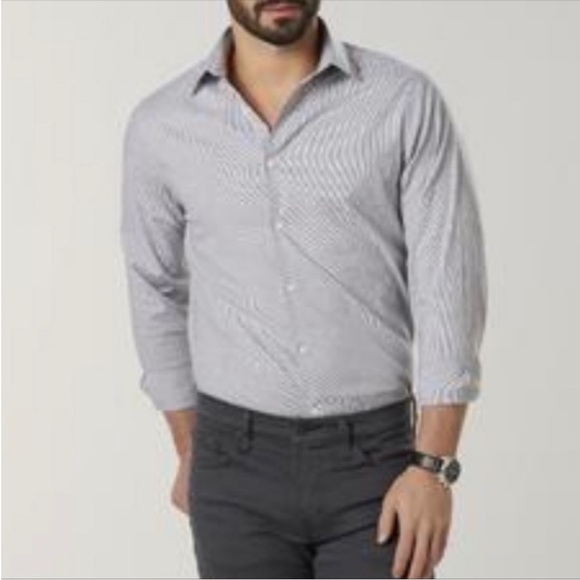 Structure Men's Classic Striped Shirt - Picture 1 of 7